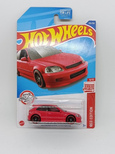 Hotwheels honda civic - '99,