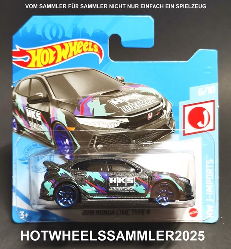 Hot wheels 2018 honda civic - wheels,
