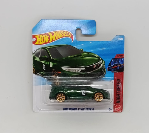 Hotwheels 2018 honda civic - hotwheels,