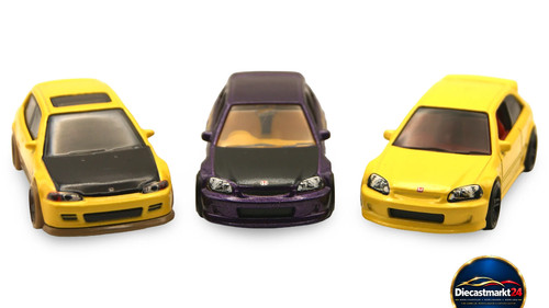Hot wheels 3er set honda - 3er-set,