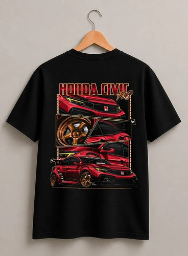 Camiseta honda civic type - camiseta,