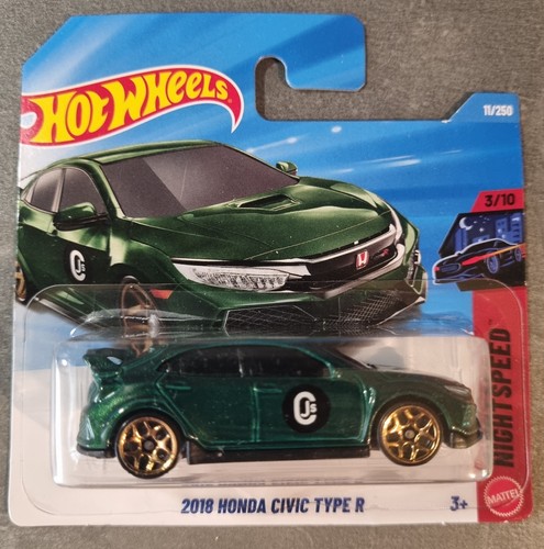 Hot wheels 2018 honda civic - honda,